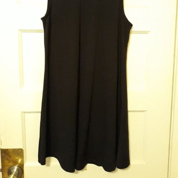 Black and White A-line Dress - Picture 2 of 2